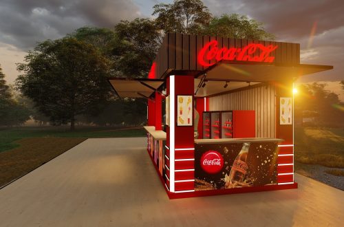 Coca Cola kiosk